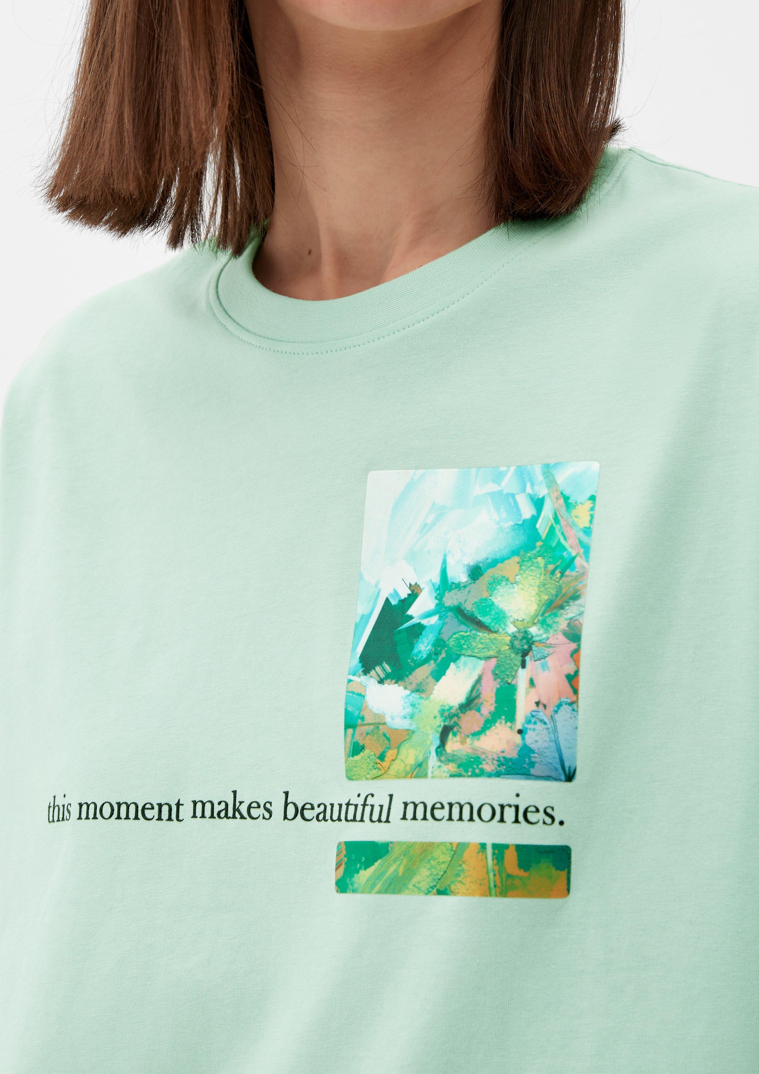 T-Shirt im Loose Fit mit Frontprint  2130597-65D0