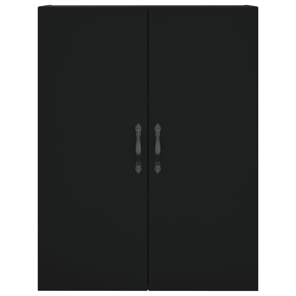 vidaXL Sideboard Highboard Schwarz 69,5x34x180 cm Holzwerkstoff (1 St)