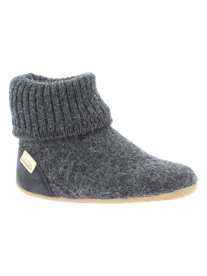 Living Kitzbühel Hüttenschuhe in Anthrazit günstig kaufen