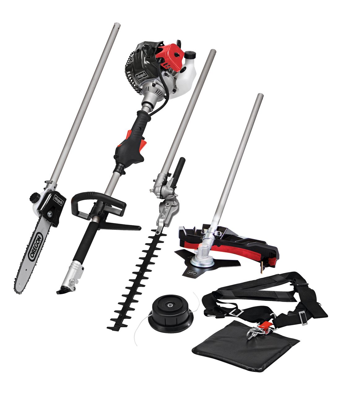 Scheppach Scheppach 4 in 1 Benzin-Multifunktionsgerät MT33P SE