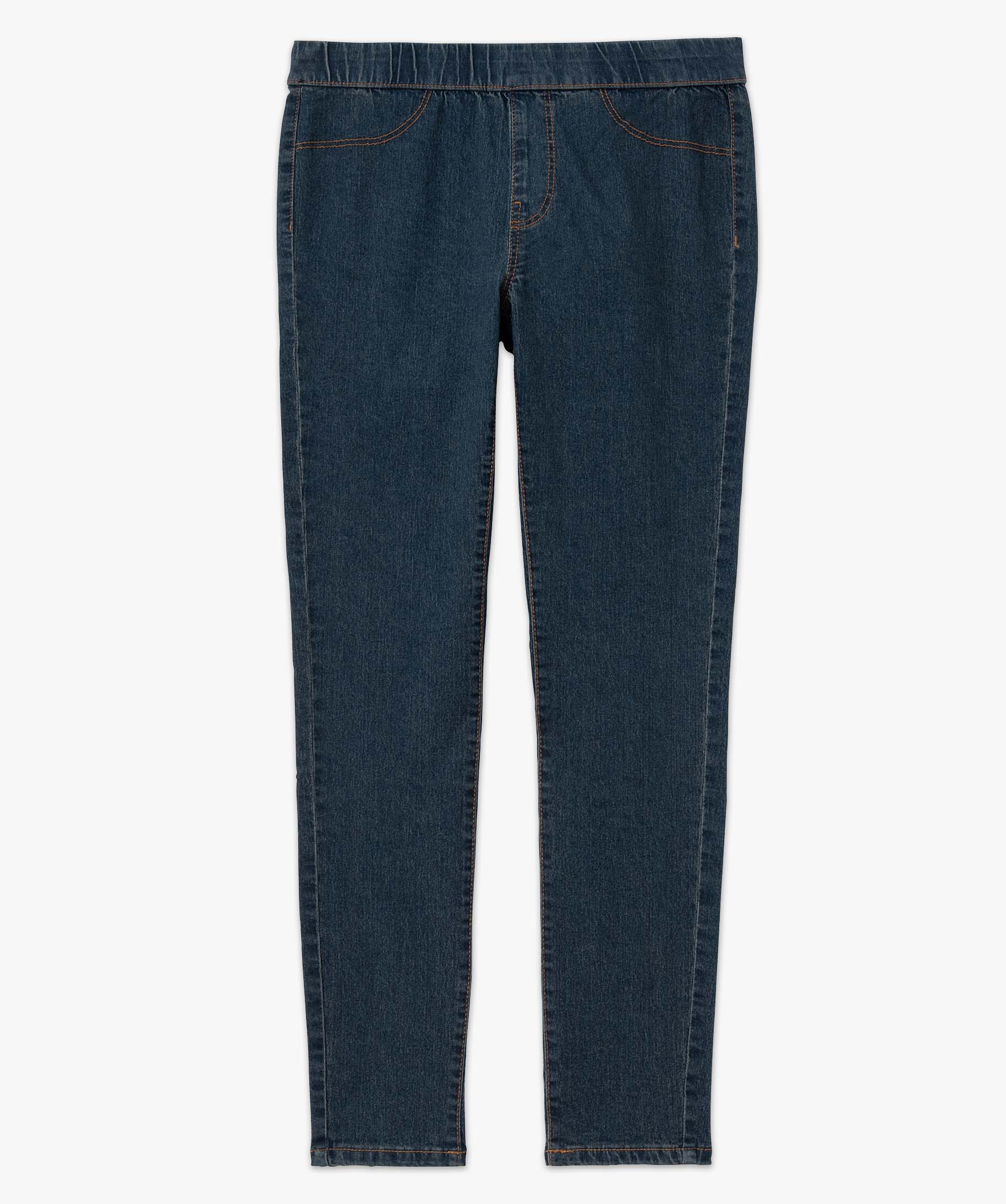 Jegging femme avec large ceinture élastique brut | GEMO