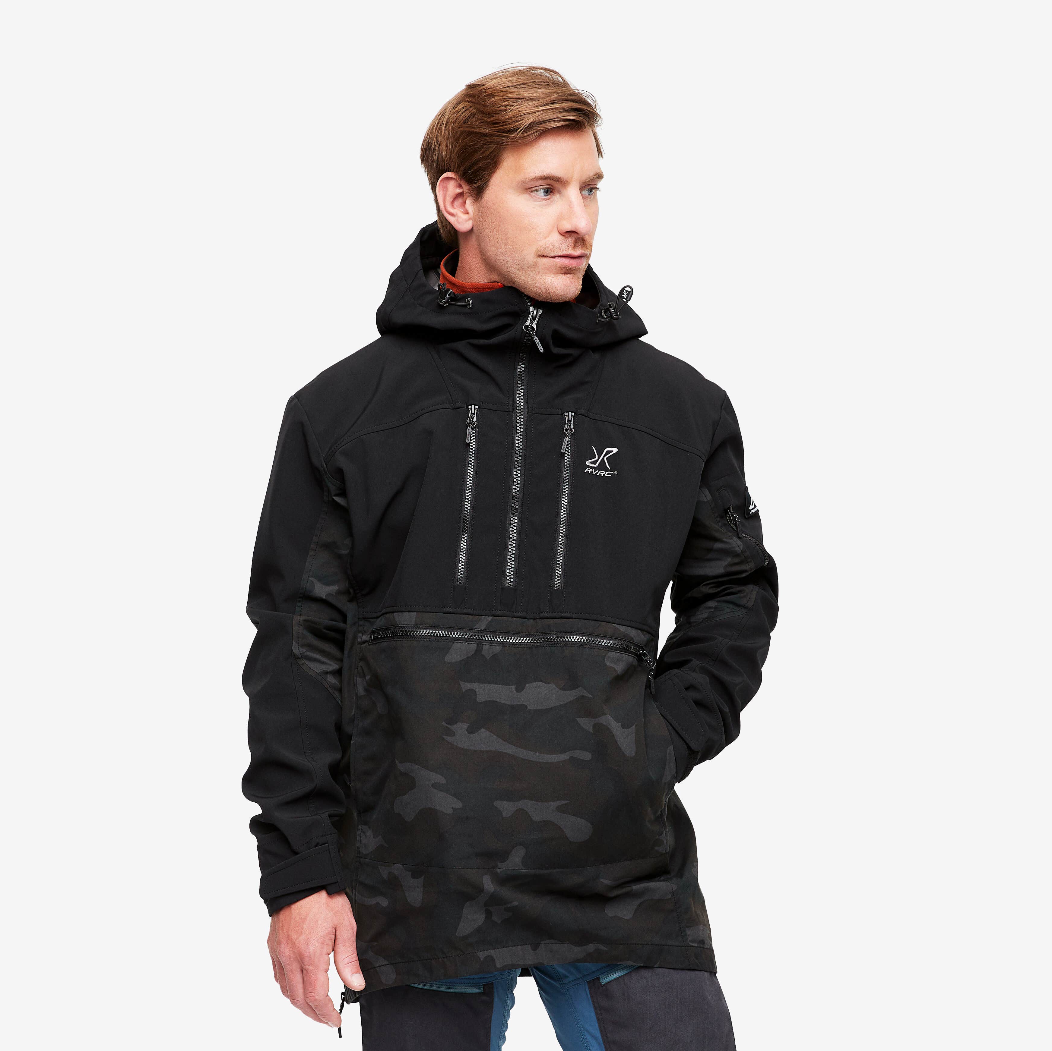 Outdoor Anorak Homme Dark Camo