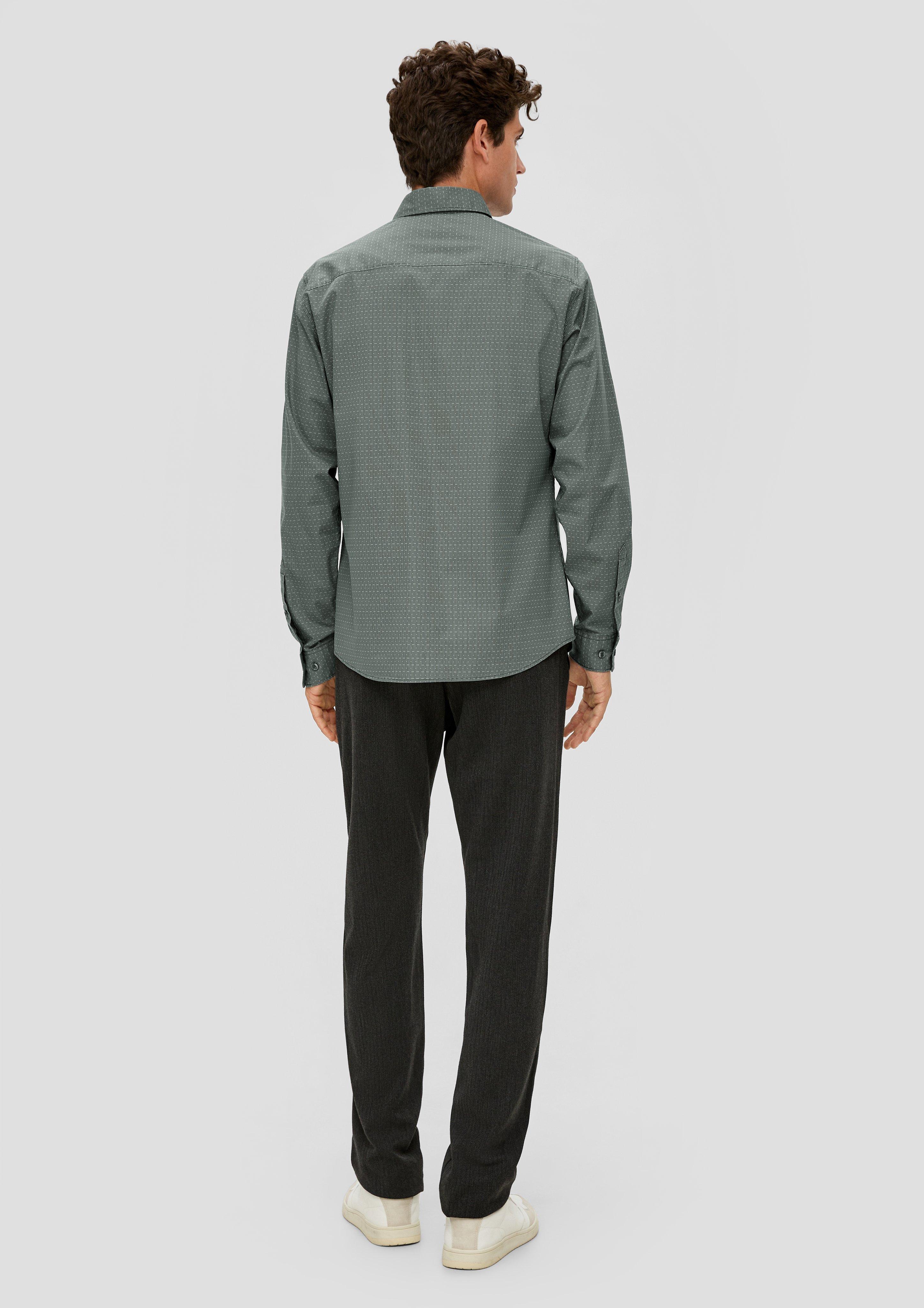 Slim: Hemd aus Baumwollstretch  2133508-72A4