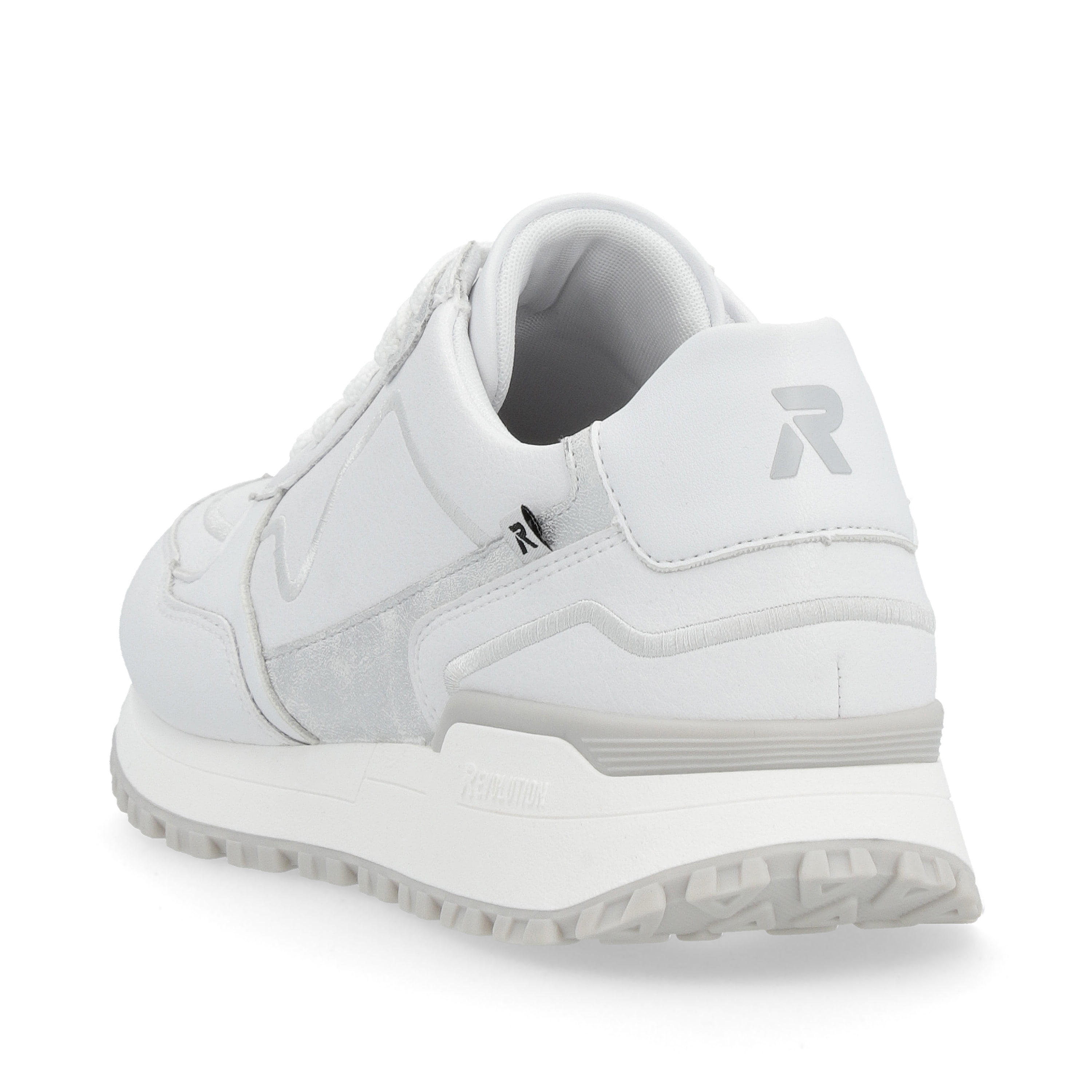 Rieker Damen Sneaker Low snow white