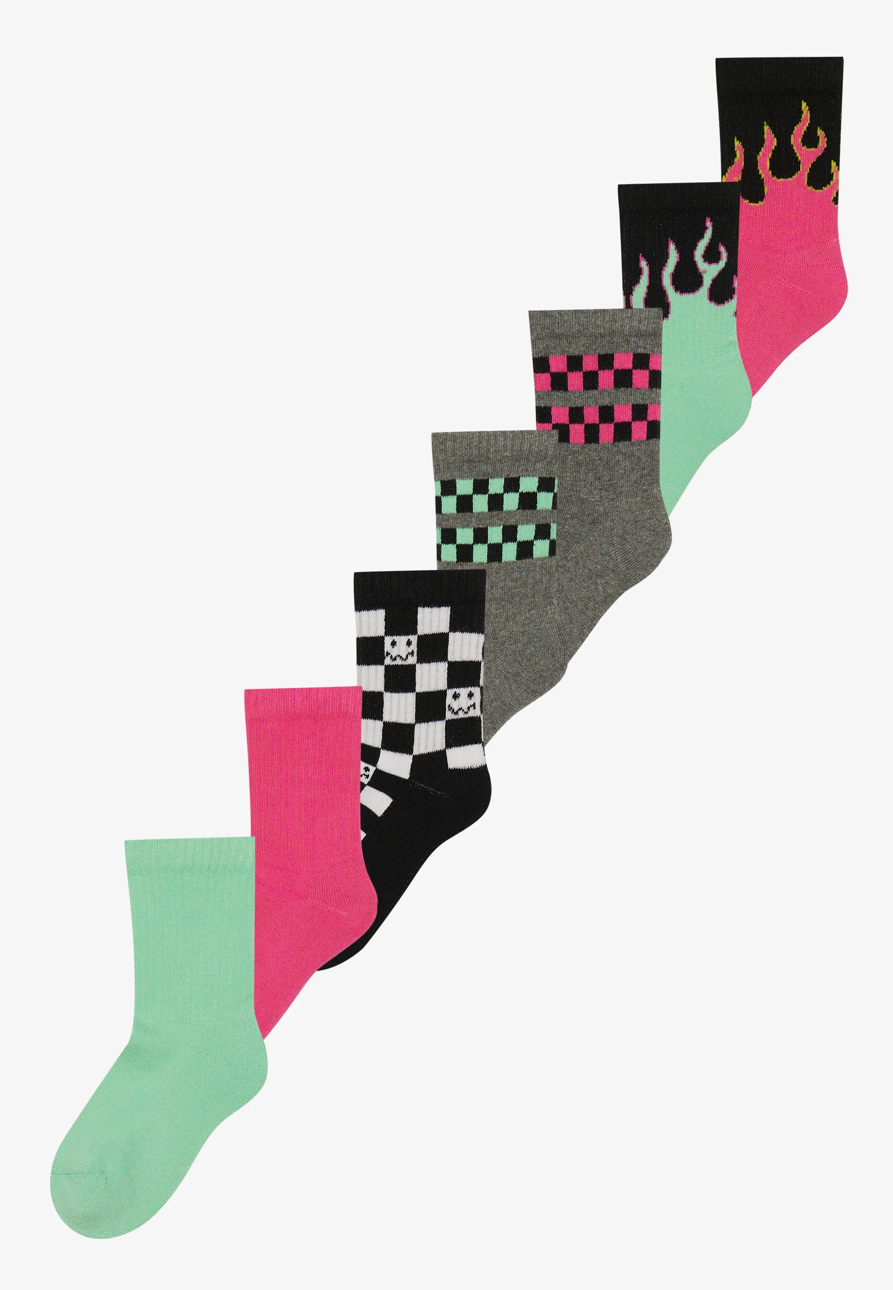 Yourturn Kids UNISEX PACK DE 7 - Calcetines