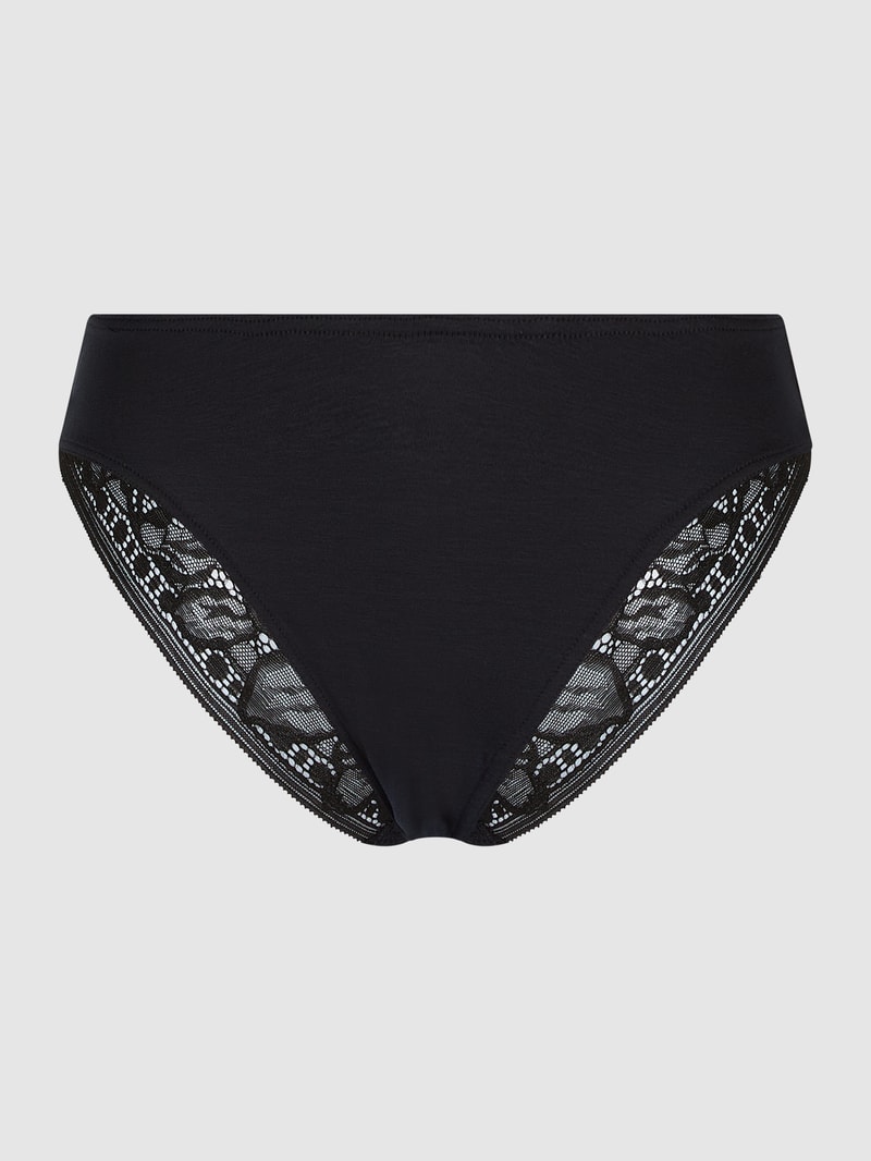Umstands-Slip mit Stretch-Anteil in schwarz