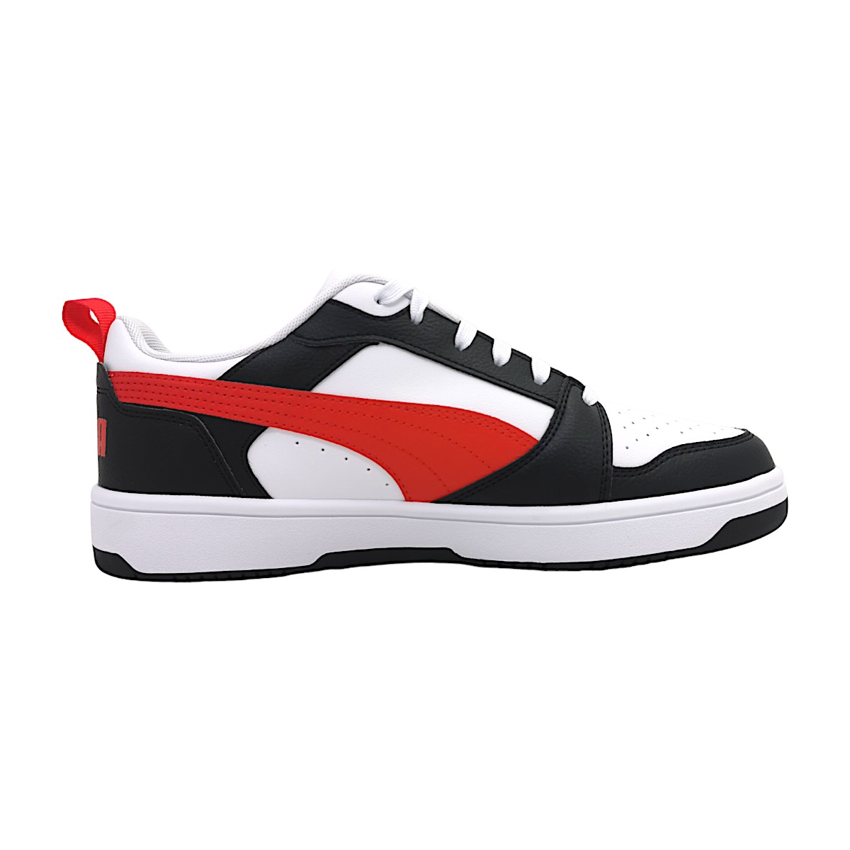Puma Rebound V6 Low 392328 Weiß 004 White/ Red