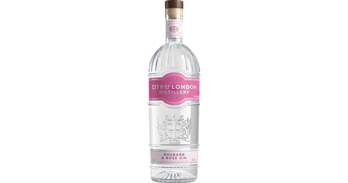 City of London Destillery Rhubarb & Rose Gin