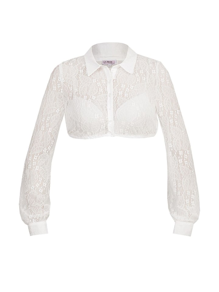 MarJo Dirndlbluse HARPER-MALINDA in offwhite günstig kaufen