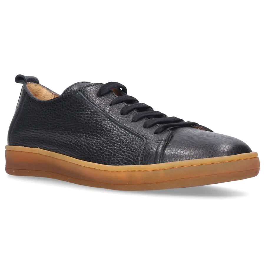 Elia Maurizi - Sneaker low 1016 Kalbsleder - schwarz