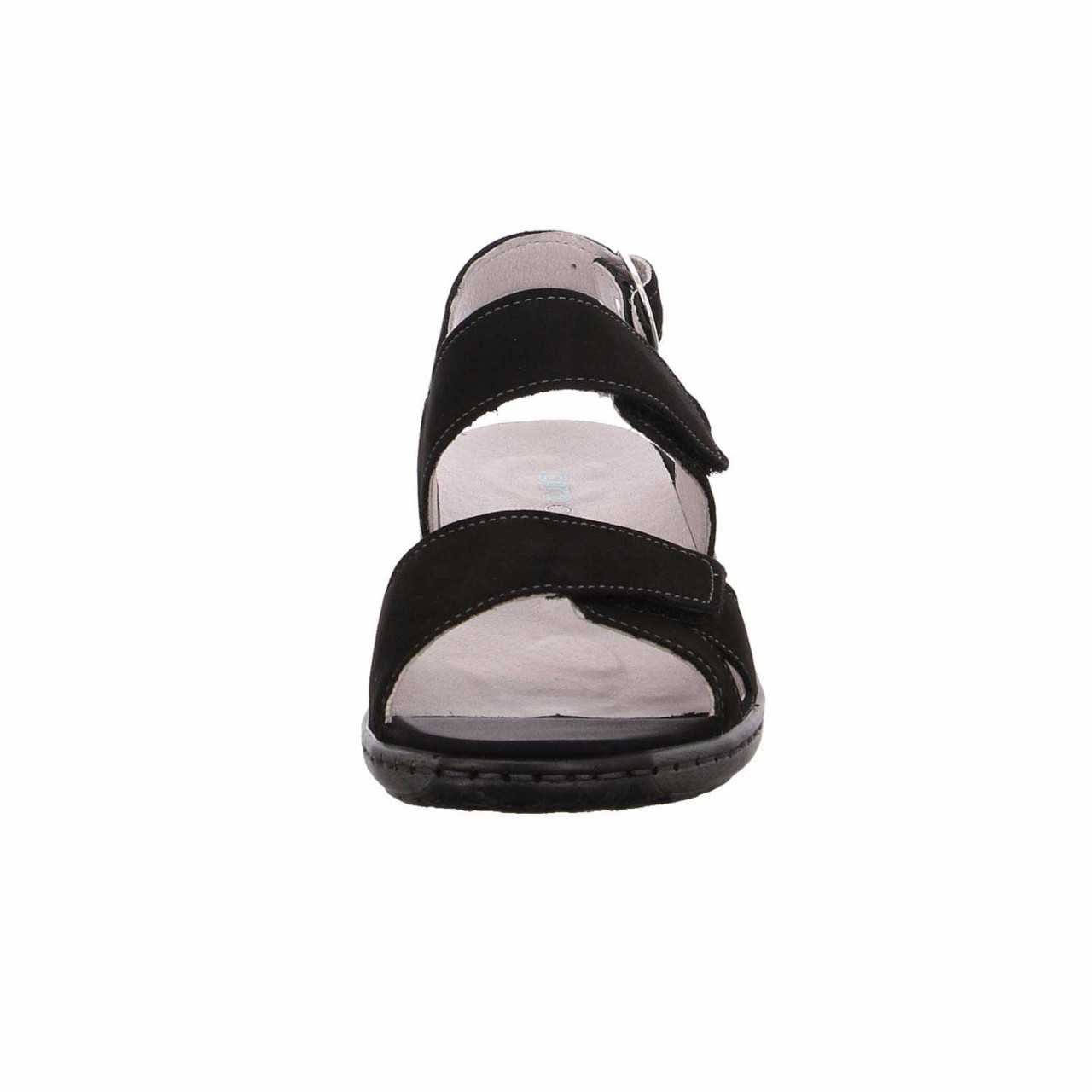 WALDLÄUFER Komfort Sandalen schwarz