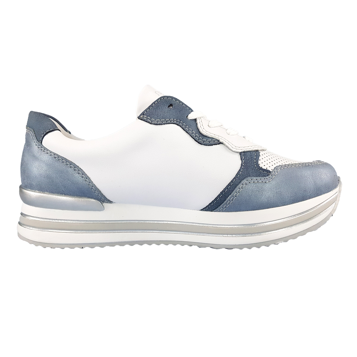 Remonte D1320-80 Weiß blau/ weiß