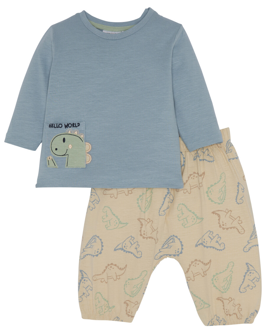 Newborn Langarmshirt + Pull-on-Hose