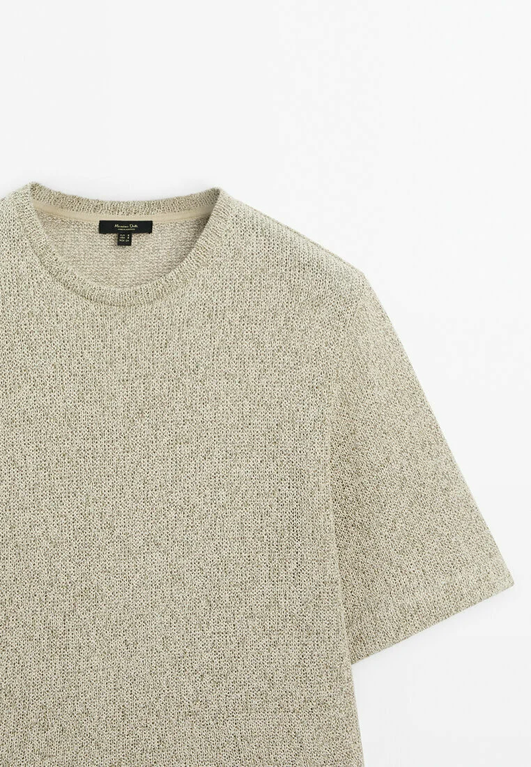 Massimo Dutti MANGA CORTA - Camiseta básica