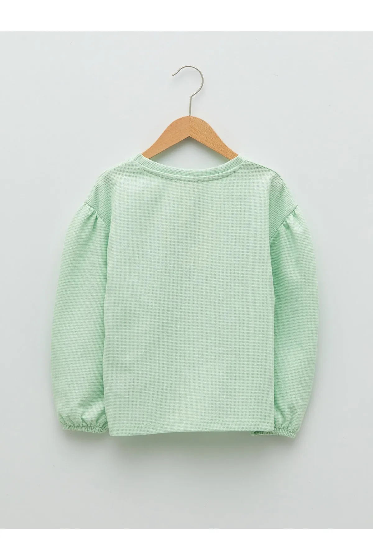 LC Waikiki  Langarm-Sweatshirt mit Rundhalsausschnitt und Stickerei für Mädchen