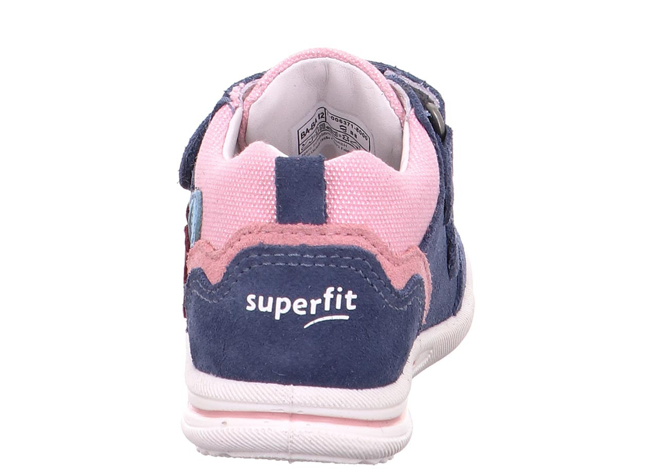 AVRILE MINI - Blau/RosaSneaker low mit Klettverschluss