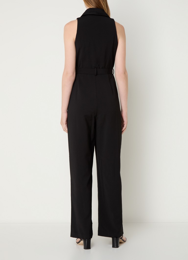 Selected Femme Adara jumpsuit straight fit jumpsuit with belt