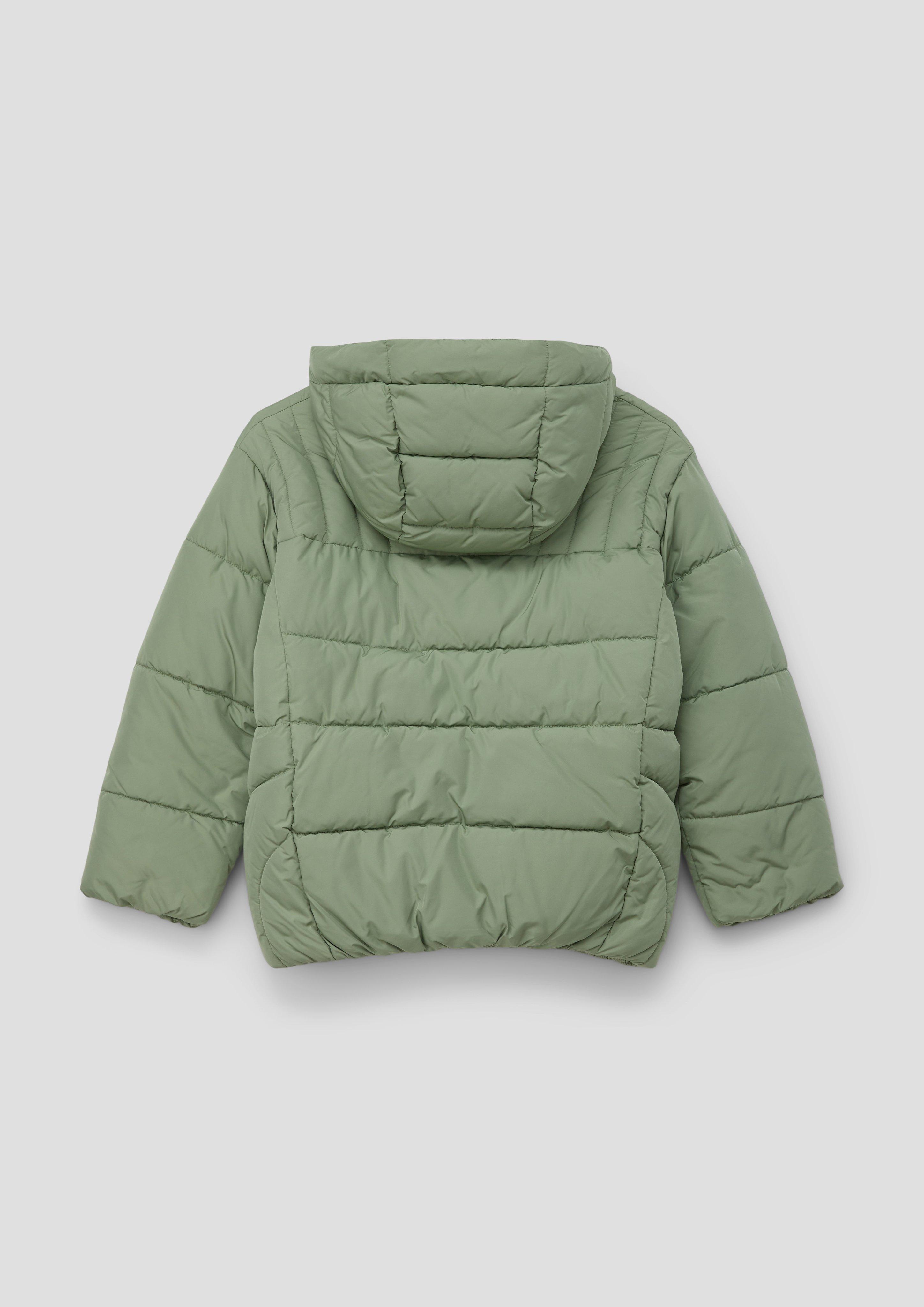 Oversized Steppjacke mit Reißverschlusstaschen  2132217-7370