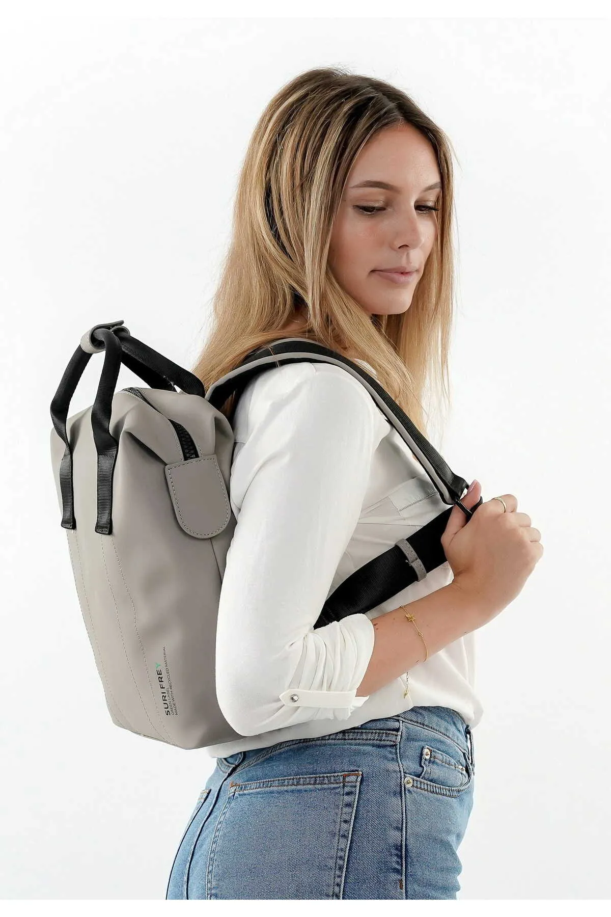 SURI FREY  Rucksack - Braun - Unifarben