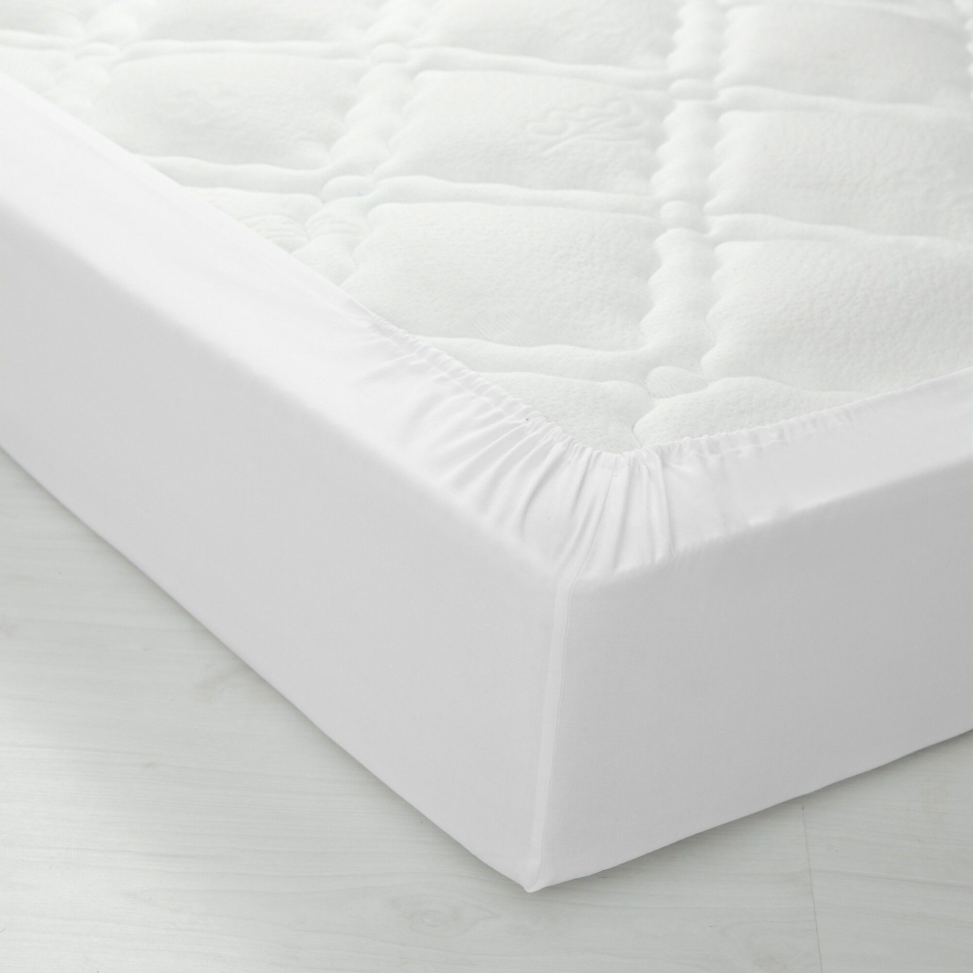 Linge de lit uni polyester-coton Colombine