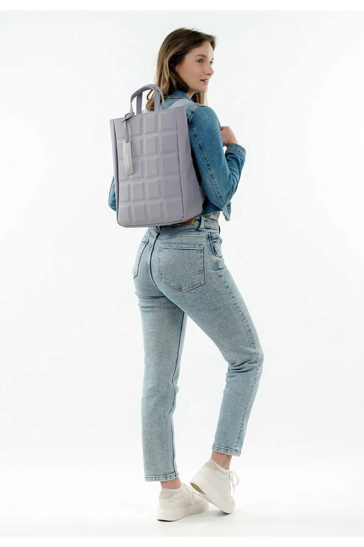 SURI FREY  Rucksack - Lila - Unifarben
