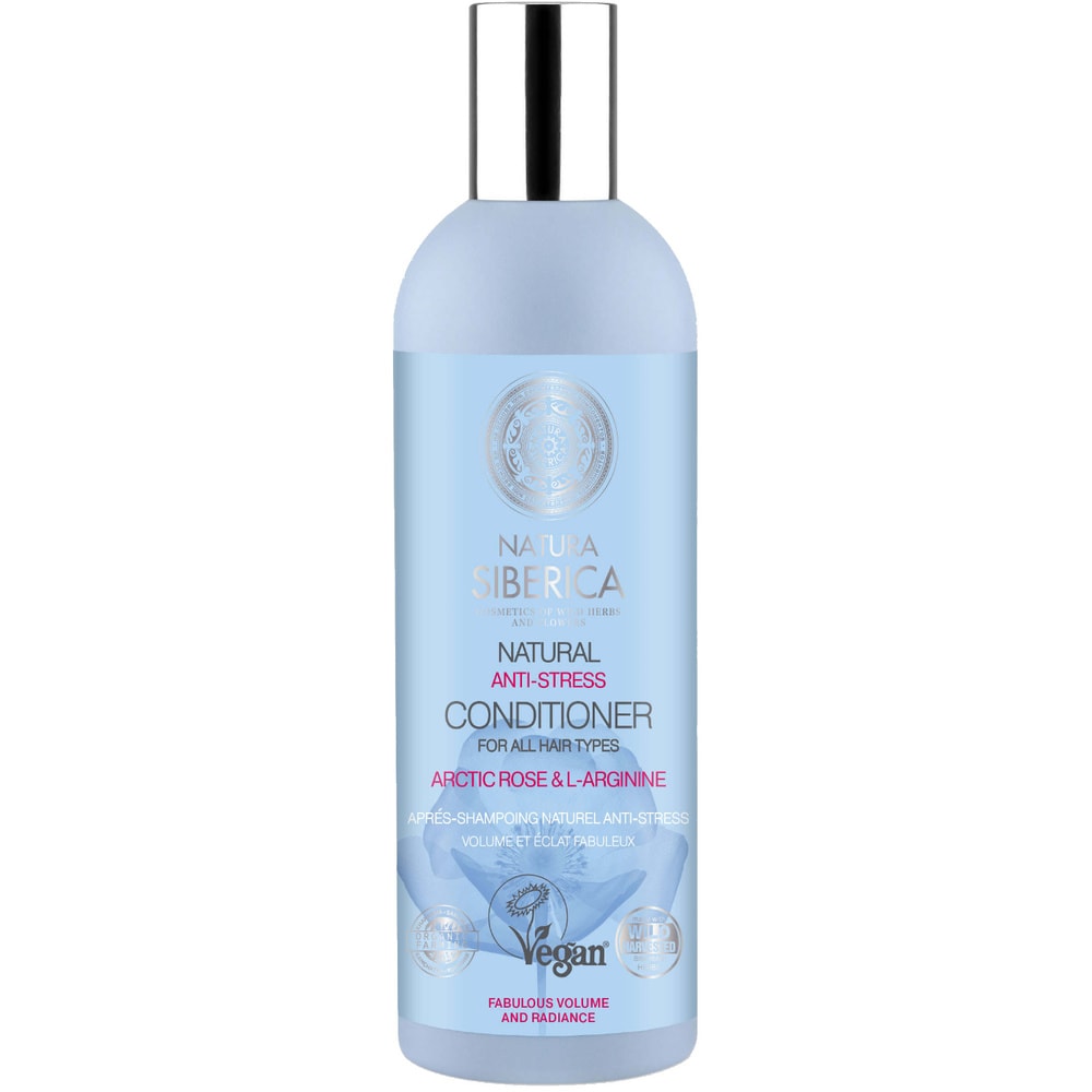 Natura Sibérica Après-Shampoing Anti-Stress Soin Capillaire Eclat et Volume Fabuleux