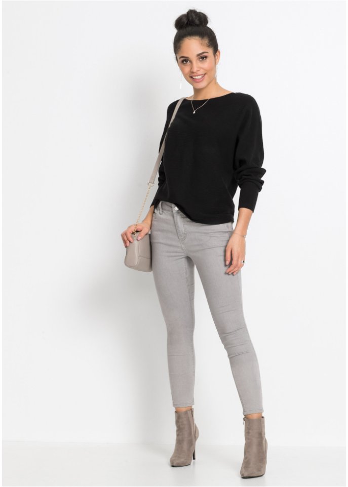 Oversize-Ripp-Pullover
