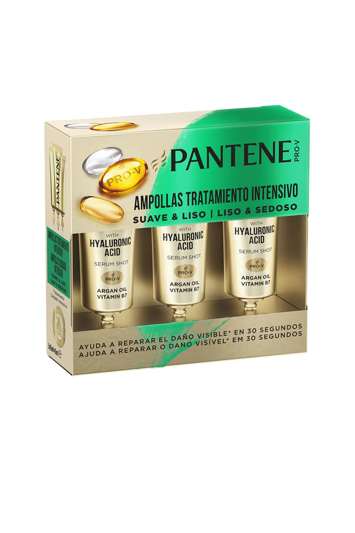 Pantene  Soft & Smooth Ampullen 3 X Pantene 15 ml