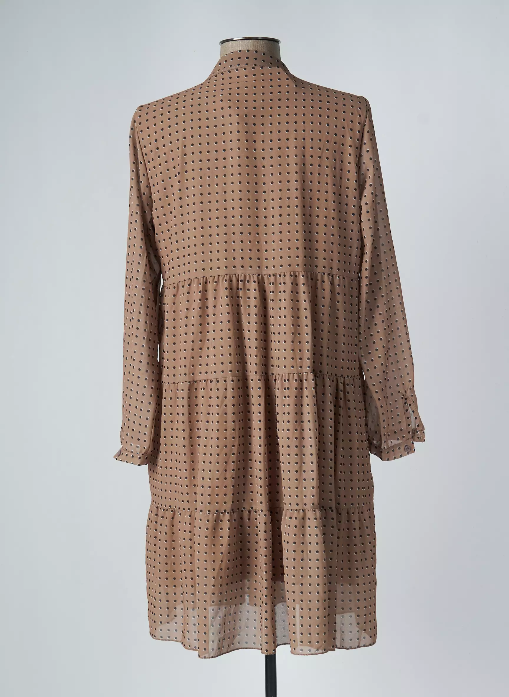 Zabaione Robes Mi Longues Femme couleur marron