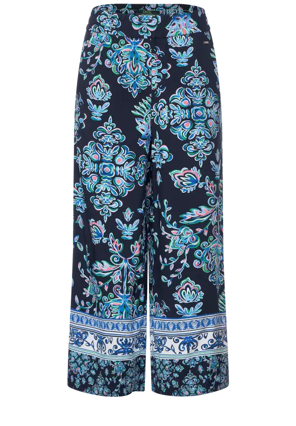 CECIL Casual Fit Hose mit Print