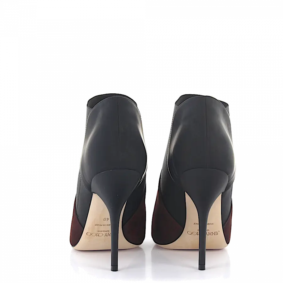 Jimmy Choo - Stiefeletten Deluxe Veloursleder - rot