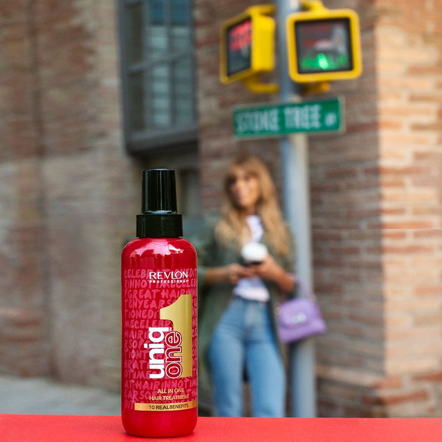 revlon professional Masque Spray Sans Rinçage 10 Bienfaits Edition Célébration UNIQONE™ - Tous Types de Cheveux - 150 ml