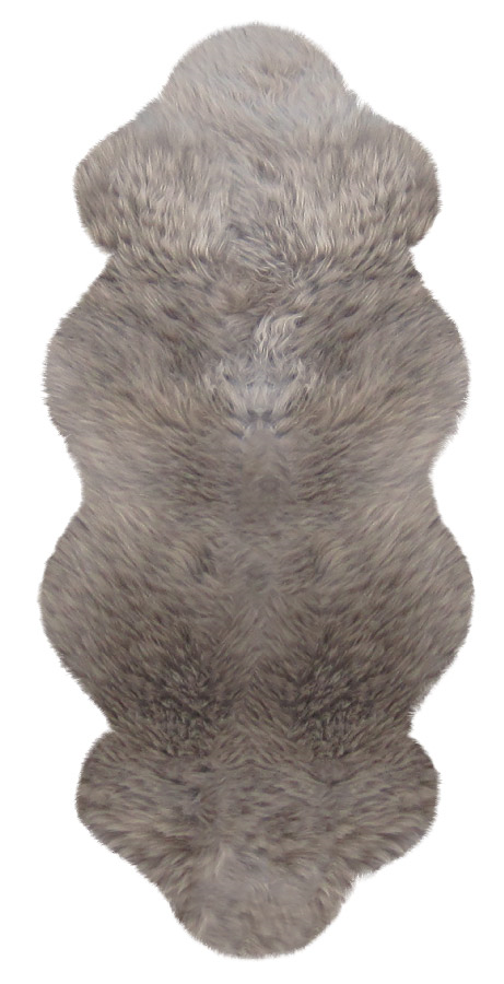 Wollschaflammfell Taupe