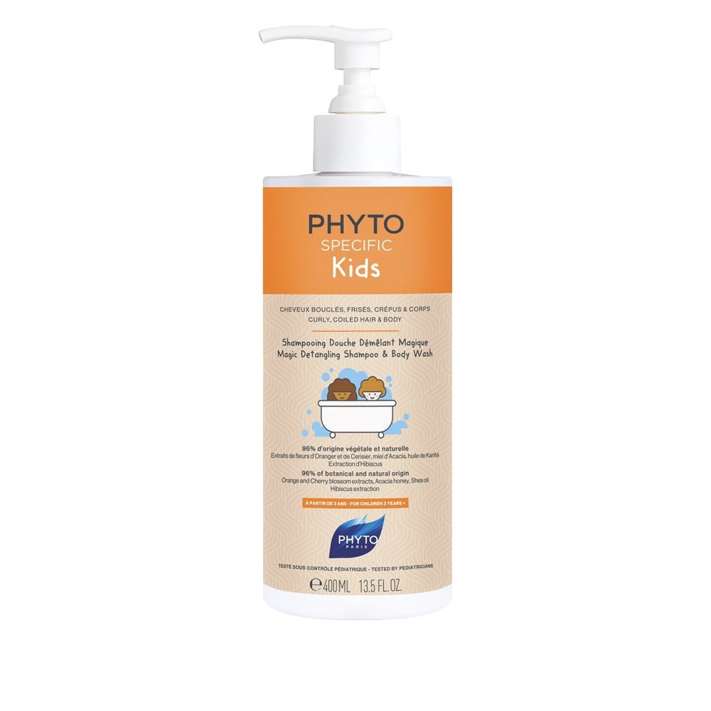 Phyto PHYTOSPECIFIC KIDS SHAMPOOING DOUCHE DÉMÊLANT MAGIQUE FLACON POMPE