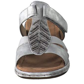 Puccetti Pantolette in silber