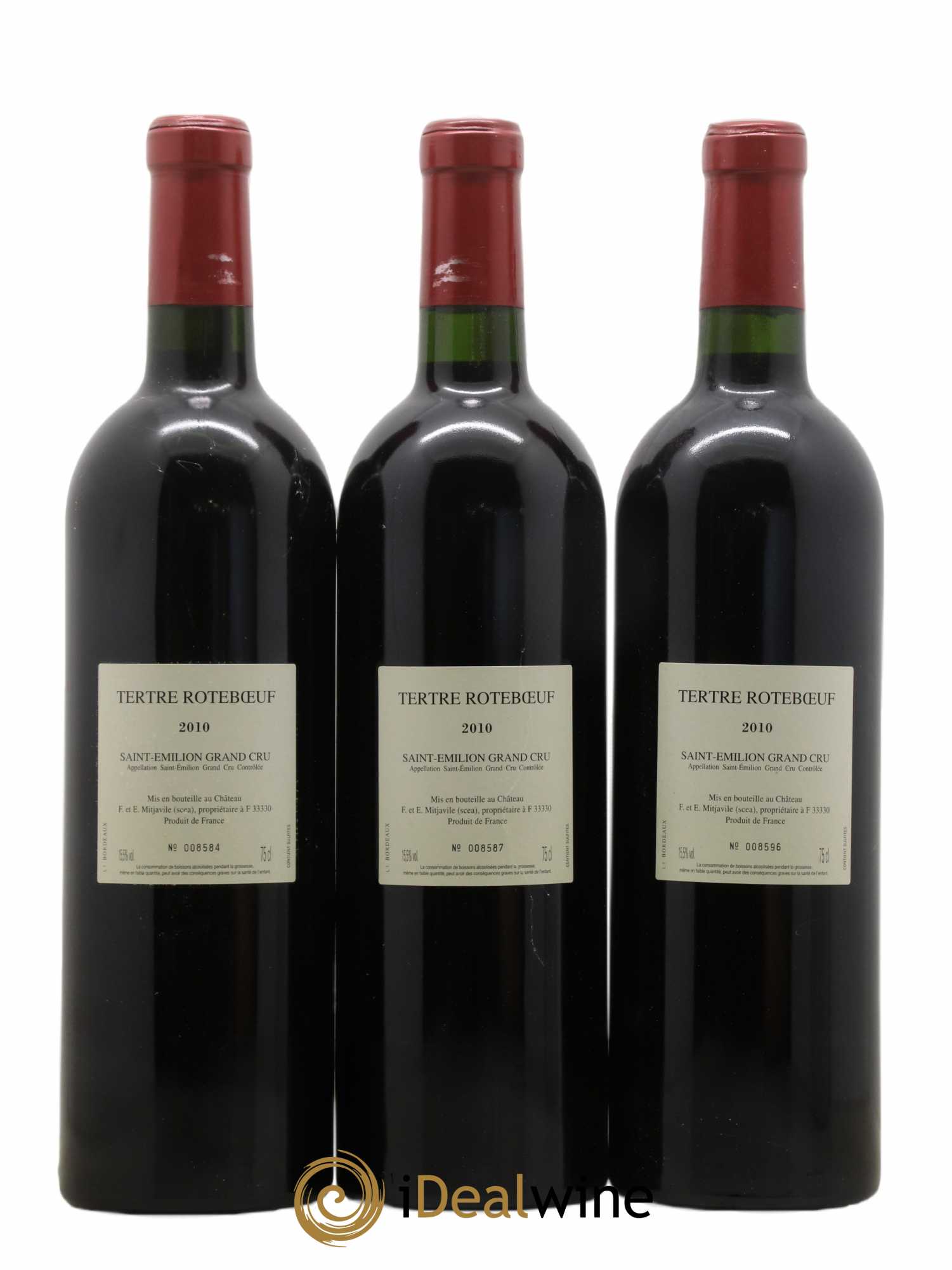 Château Tertre Roteboeuf  2010 - Lot de 6 Bouteilles