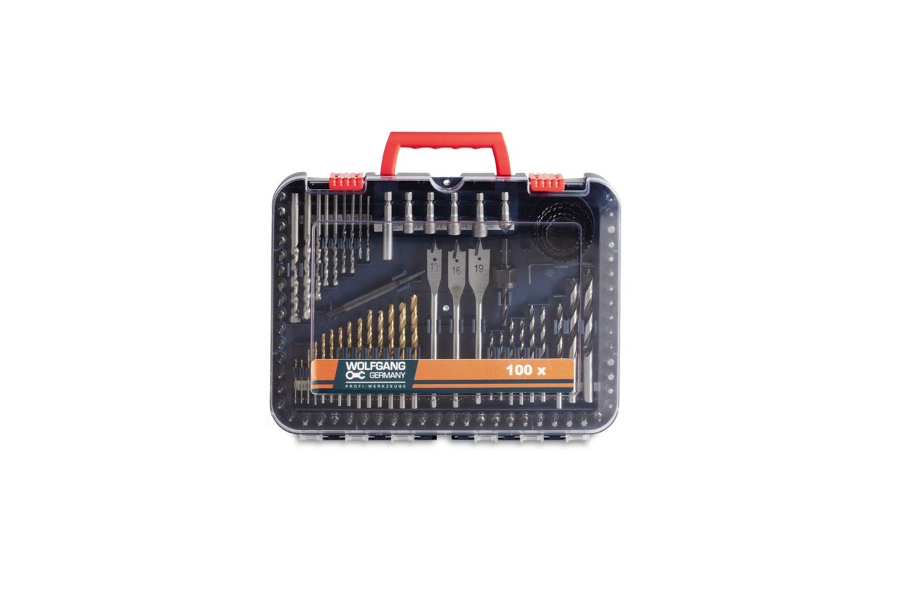 WOLFGANG TOOLS WOLFGANG Wolfgang deluxe 100-teiliges Bohrerset