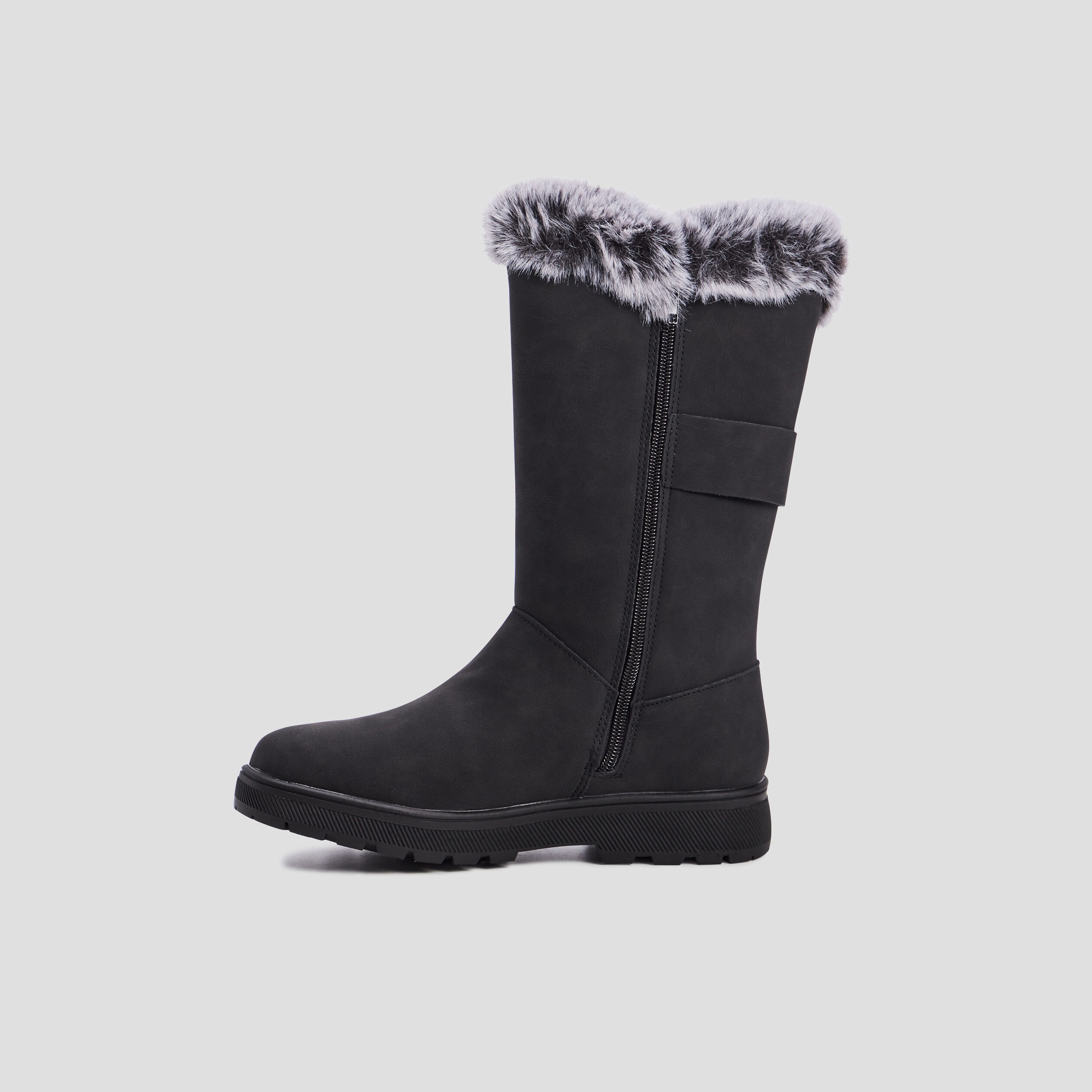 Bottes fourrées noir femme | La Halle