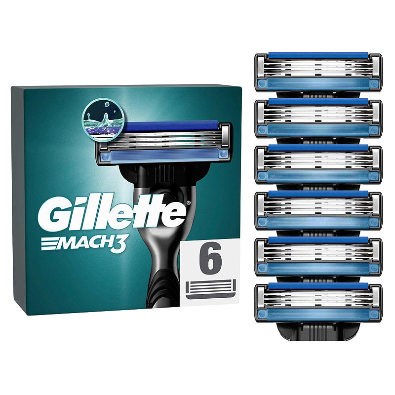 Gillette Gillette blader 6-pk Mach3