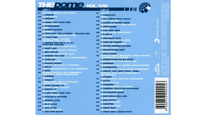 The Dome Vol. 106