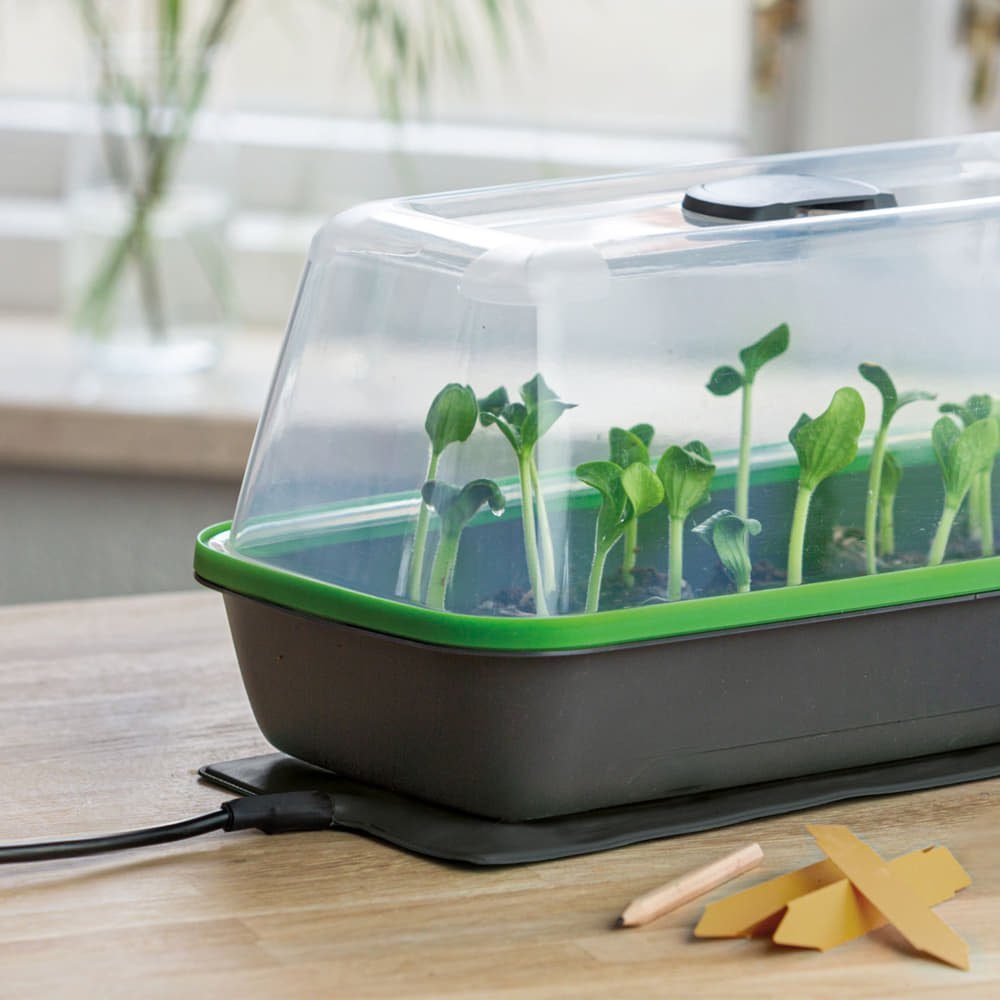 Romberg Gewächshaus Heizmatte für Gewächshäuser + Terrarien S STYLE 40x15 cm 14 Watt