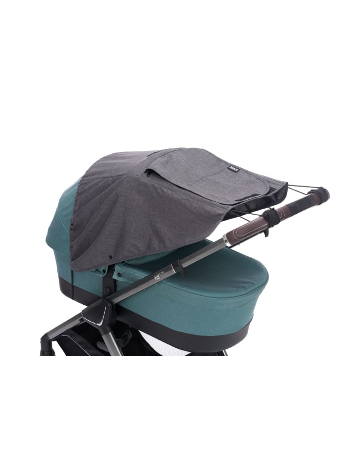 fillikid Fillikid Sonnenschutz Deluxe für Buggy und Sportwagen Exclusiv in Grau Melange günstig kaufen onesize