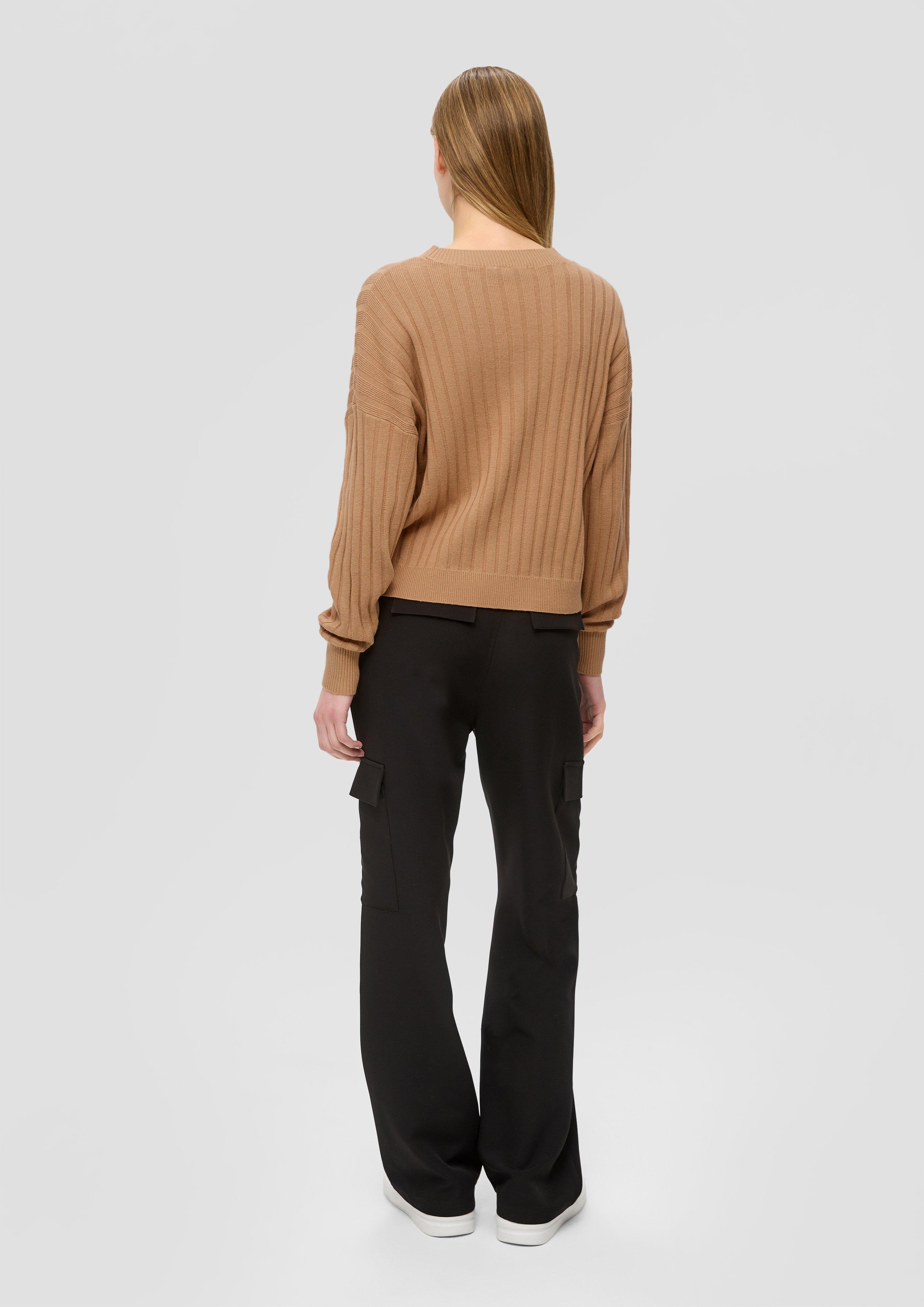 Weicher Strickpullover aus Baumwollmix  2140610-8457