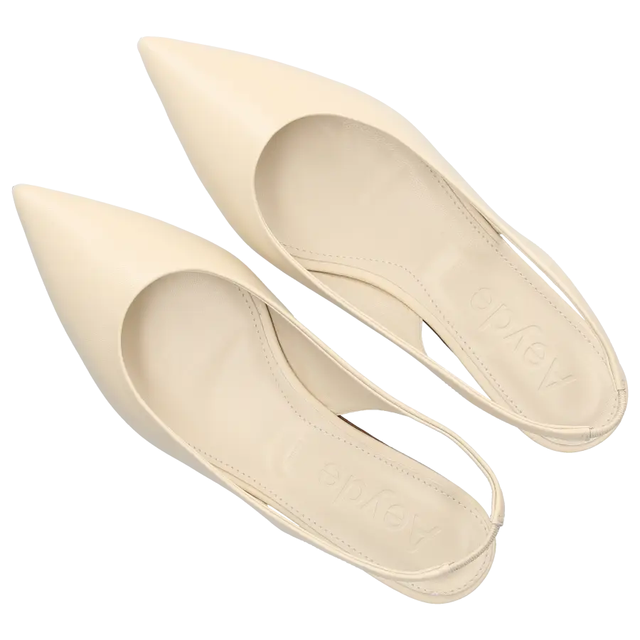 Aeyde - Sling-Ballerinas RAE Kalbsleder - beige