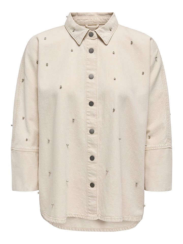 ONLY Bluse in Creme günstig kaufen
