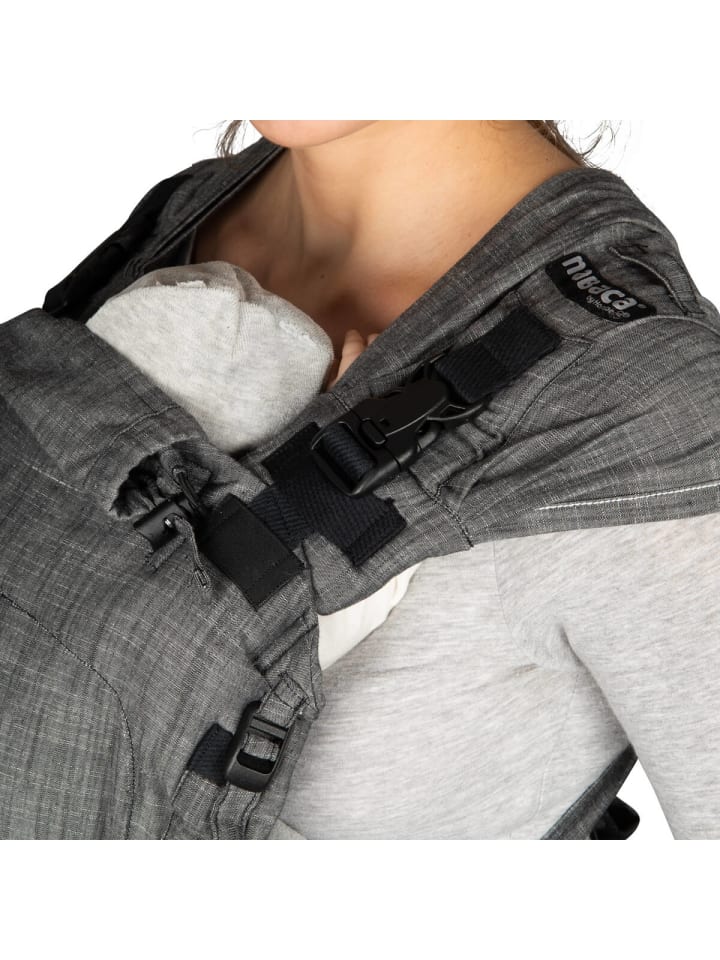 Hoppediz Tragezubehör Nabaca WrapCon Träger in Denim schwarz günstig kaufen onesize