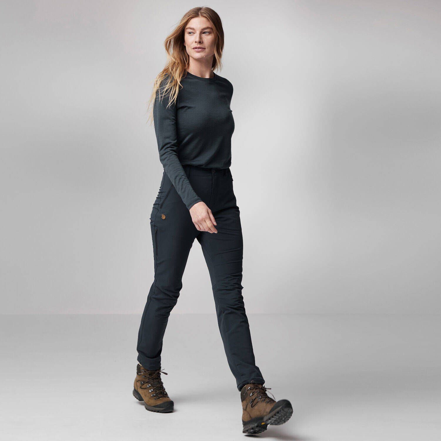 Fjällräven Outdoorhose Damen Berghose ABISKO WINTER STRETCH (1-tlg)