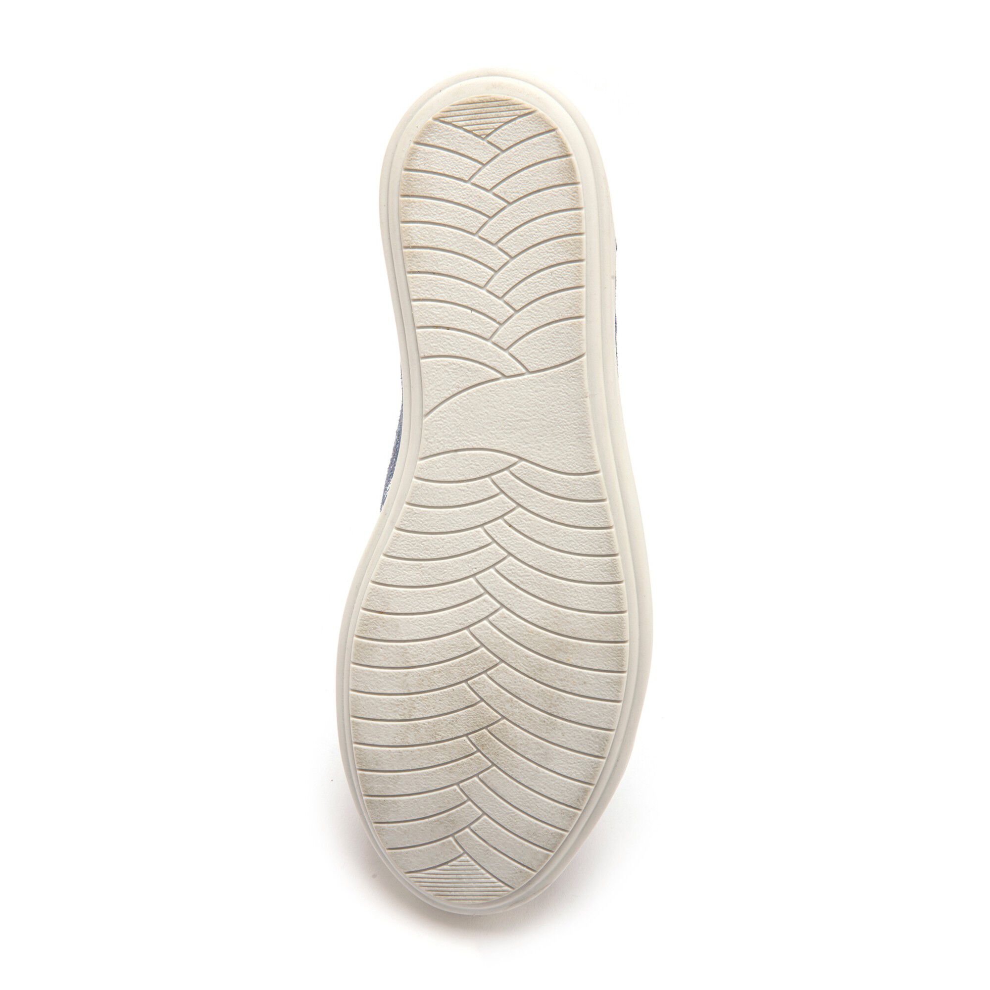 Baskets dessus cuir bi-matière