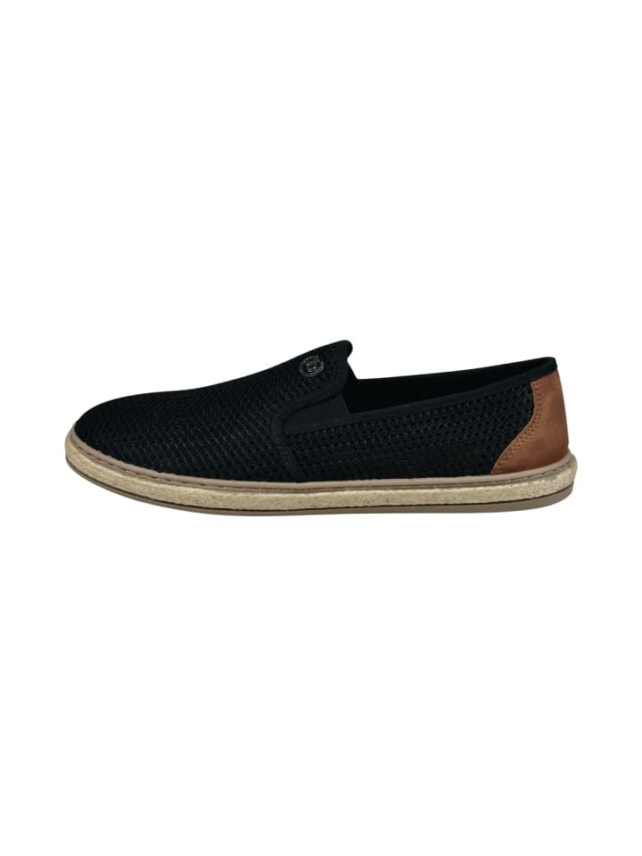 Bugatti Slip on in schwarz günstig kaufen