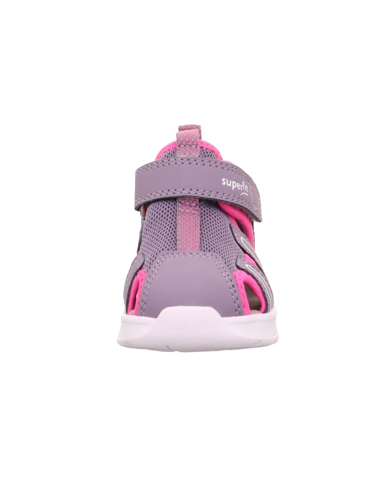 superfit Lauflernsandale WAVE in Lila/Pink günstig kaufen
